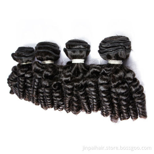 2015 fashion silky virgin double layers kinky baby curl hair wholesale